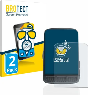 Produktbild von 2x BROTECT Schutzfolie für Wahoo Elemnt Roam Displayschutz Displayschutzfolie Folie Matt Entspiegelungsfolie