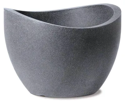 Obrázek produktu pro Scheurich 4033083250525, Květináč, Volně stojící, Plast, Černá, Kulatý, Venkovní