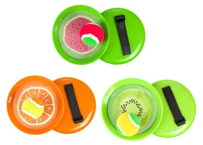 Produktbild von Toi-toys spielen Catch-Ball-Spiel Obst, 3 Stück.
