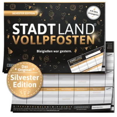 Obrázek produktu pro Denkriesen Stadt Land Vollpfosten Silvester Edition 0 0 STK