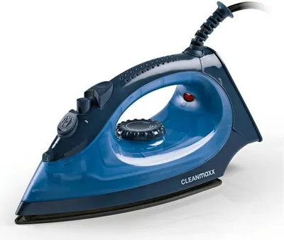 Produktbild von CLEANmaxx Dampfbügeleisen mit Antihaftbeschichtung für Dampf- und Trockenbügeln Individuelle Temperatur- und Dampfregelung Ideal auch für empfindliche Stoffe wie Wolle oder Seide geeignet