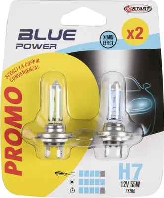 Immagine prodotto di START Coppia di lampadine alogene per auto H7 12V 55W PX26d
