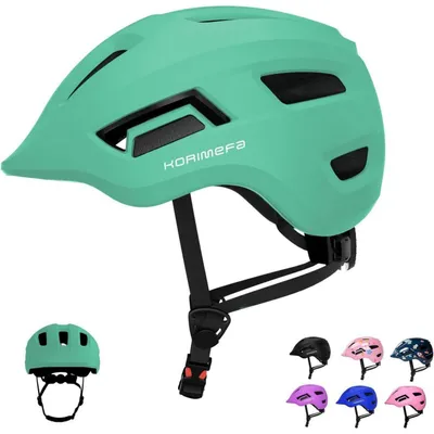 Productafbeelding van Fietshelm, kinderhelm, peuterhelm, babyhelm, geschikt voor step, skateboard, maat XS, groen