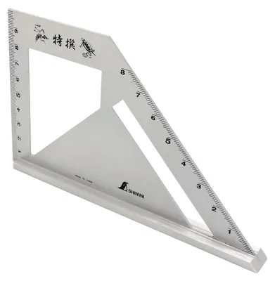 Produktbild von FAMEX 12570 Shinwa Winkel mit Gehrung 45° und 90° (32740)
