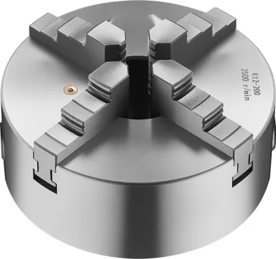 Immagine prodotto di φ200mm Mandrino a 4 griffe per tornio Mandrino - con piastra portafiletti 38,1-mm-8 - Mandrino per tornio - Mandrino di alta qualità