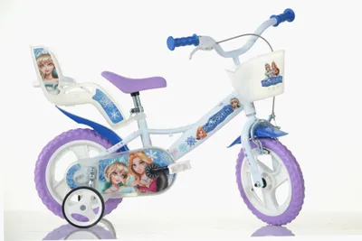 Produktbild von 12 Zoll Kinderfahrrad Mädchenfahrrad Dino Bikes  Snow Queen Eiskönigin