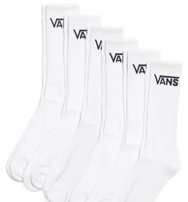 Immagine prodotto di Calzini Del Marchio Vans Del Modello Vn000qcbwht1 Classic Crew Bianco