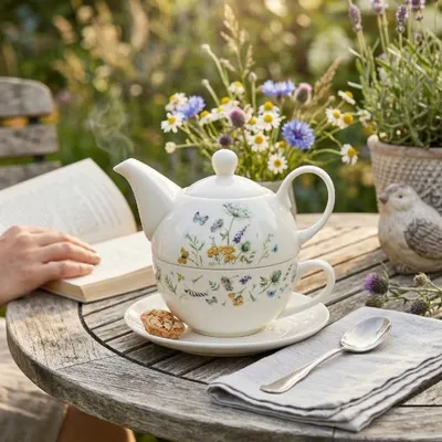 Obrázek produktu pro Sada nádobí pro jednu osobu, porcelán Florina Aurora, objem 350 ml