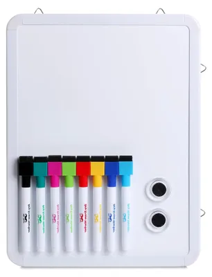 Produktbild von Magnetisches Whiteboard-Set, 31,8 x 24,1 cm, trocken abwischbar