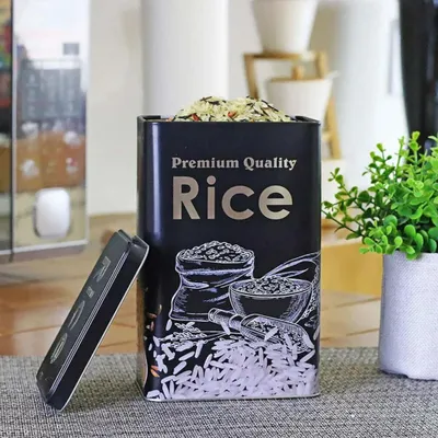 Obrázek produktu pro Kovová plechovka Quttin RICE (12 kusů)