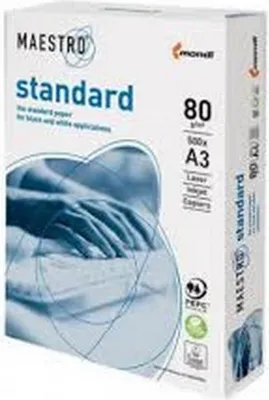 Zdjęcie produktu dla MAESTRO Papier do kopiowania Standard Plus 94928B80B A3 80g ws 500 arkuszy/opak