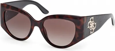 Produktbild von Guess Gu00202 Damen-sonnenbrille Braun  Mann Braun One Size