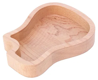 Obrázok produktu pre Gitarren-Pick-Box, Ahornholz-Aufbewahrungskoffer, zartes Musikinstrumenten-Zubehör