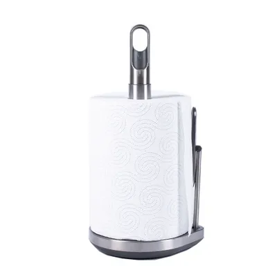 Produktbild von simplehuman KT1196, Tisch-Papierhandtuchhalter, Edelstahl, 17 cm, 381 mm