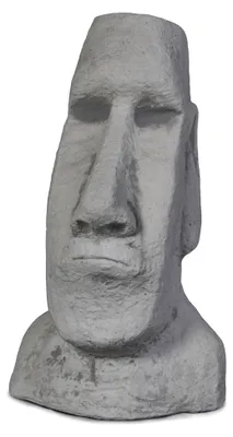 Produktbild von Massive Moai Steinfigur von der Osterinsel, Höhe 40 cm