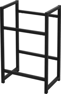 Obrázek produktu pro ML-Design stojan na 2 přepravky na nápoje, 47x31x75,5 cm, ocel, volně stojící, volně stojící stojan na přepravky na nápoje
