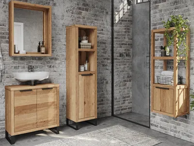 Produktbild von Badmöbel Set Sydney Wildeiche