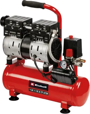 Obrázok produktu pre Einhell TE-AC 6 Silent, 110 l/min, 8 bar, 550 W, 14,7 kg
