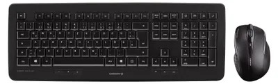Produktbild von CHERRY DW 5100, Volle Größe (100%), Kabellos, RF Wireless, AZERTY, Schwarz, Maus enthalten