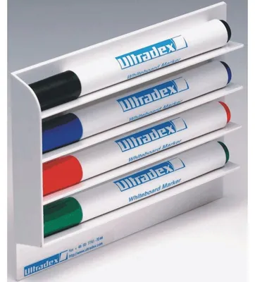 Produktbild von Stiftehalter magnetisch weiß für 4 Stifte