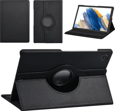 Produktbild von Samsung Tab A8 10.5 2022 Book Case Tablet - 360 Graden Draaibaar - Black