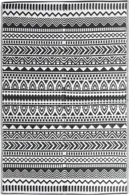 Produktbild von vidaXL Outdoor-Teppich ARAKIL Schwarz 190x290 cm PP