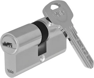 Produktbild von Yale Doppelzylinder 1000, 31/35, NGF, Nickel satiniert