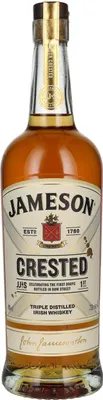 Image de Jameson CRESTED Triple Distilled Irish Whiskey 40% Vol. 0,7l