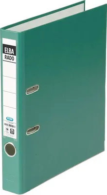 Image de Classeur ELBA rado brillant, largeur dos : 50 mm, vert