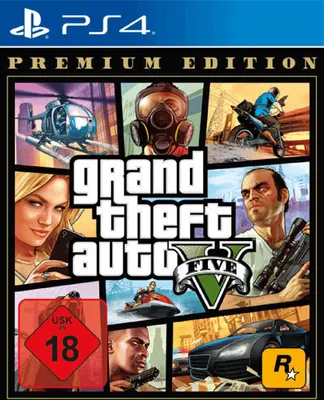 Obrázek produktu pro Rockstar Games Grand Theft Auto V : Édition Premium Online, PlayStation 4, Režim multiplayer, Starší