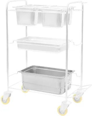 Produktbild von VERMOP Edelstahlbehälter 28 Liter, 53 x 33 x 20 cm | 1 Stück