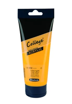 Produktbild von Schmincke 200ml College Acryl Indischgelb Acryl 33 230 014