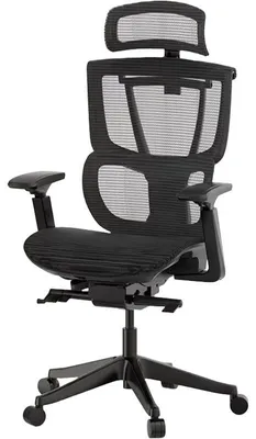 Immagine prodotto di Sedia da ufficio ergonomica C7B-F1-EU, con braccioli 3D, colore nero