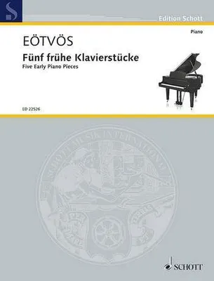 Produktbild von 5 frühe Klavierstücke