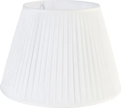 Zdjęcie produktu dla Klosz plisowany biały 45/30 cm