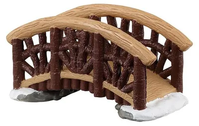Productafbeelding van Rustic Footbridge Kersthuisje LEMAX