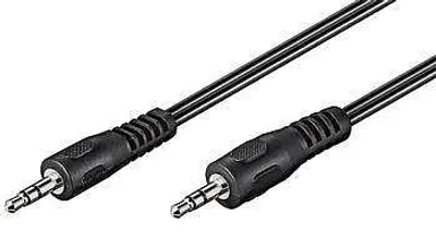Image de PremiumCord 5m 3.5mm M/M, 3.5mm, Mâle, 3.5mm, Mâle, 5m, Noir