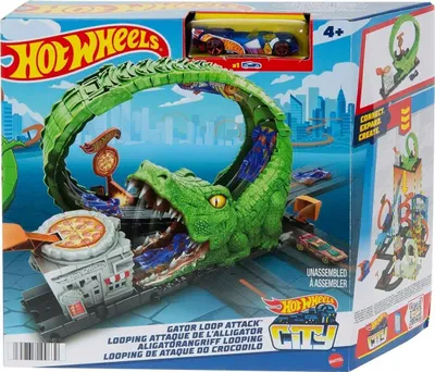 Productafbeelding van Hot Wheels City Nemesis: Gator Pizza Shop