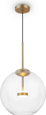 Produktbild von Maytoni Cometa Pendelleuchte MOD056PL-L12G3K LED, Mattgold  aus Metall und Glas, 3000K, 720lm