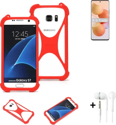 Produktbild von Handy-hülle + Kopfhörer kompatibel mit Xiaomi Civi Schutz-hülle Bumper Silikon Schutz Hülle Cover Case Silikoncase Silikonbumper TPU Softcase