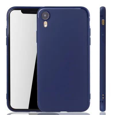 Zdjęcie produktu dla Apple iPhone XR Etui na telefon komórkowy Etui ochronne Etui na tył Etui Niebieskie