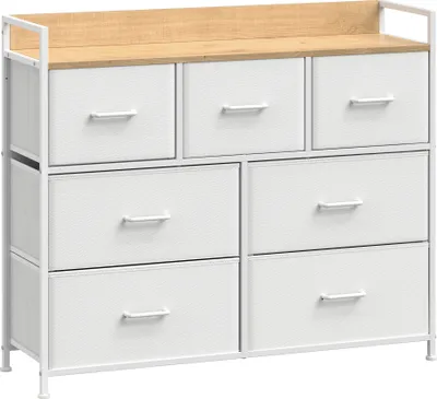Produktbild von SONGMICS Kommode 7 Stoffschubladen Metallgestell