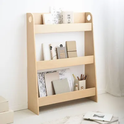 Produktbild von Petite Amélie Montessori Bücherregal Ellipse - Natur