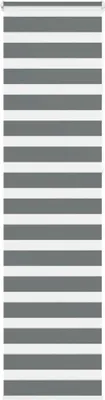 Produktbild von Doppelrollo Dunkelgrau 65x230 cm Stoffbreite 60,9 cm Polyester