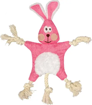 Produktbild von Haustierspielzeug, bissfest, interaktives Quietschspielzeug für Hunde, Cartoon-Tierform, Plüsch, Kauspielzeug für Hunde, Heimtierbedarf