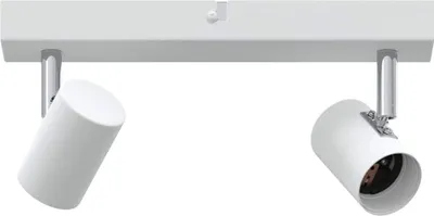 Obrázek produktu pro Stropní bodové světlo s reflektory Bílá 26 x 6,5 x 11,5 cm kov