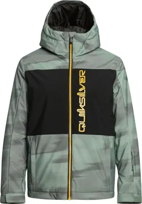 Zdjęcie produktu dla Kurtka chłopięca Quiksilver Side Hit - Technical Snow zimowa narciarska zielona 152