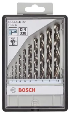 Produktbild von PRO Metal HSS-G Spiralbohrer Set, 10-tlg.