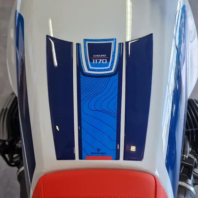 Immagine prodotto di Solidchoice - Adesivi per motociclette BMW R 12 G/S 2025-2026, protezione per il serbatoio contro urti e graffi