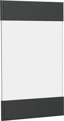 Produktbild von Küchenfront Vicco R-Line Anthrazit Landhaus 39.6 x 59 cm Möbelfront für den Hängeglasschrank, Model 37195
